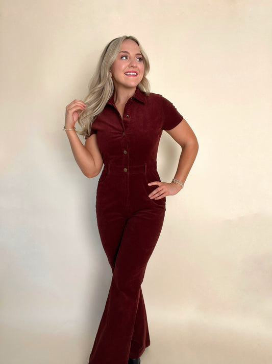 Corduroy Jumpsuit