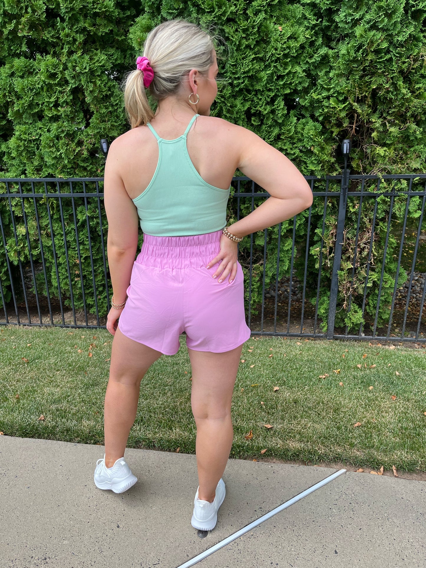 Pink Athletic Shorts