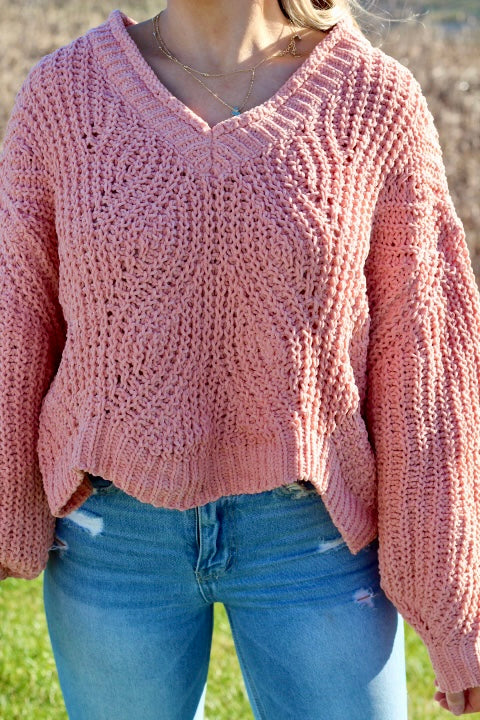 Salmon Sweater