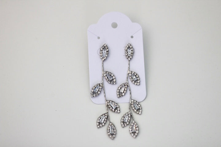 Rhinestone Drop Earrings