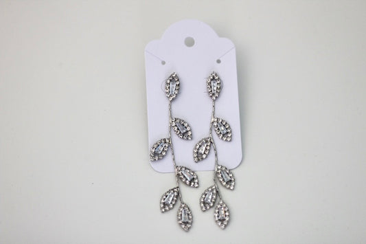 Rhinestone Drop Earrings